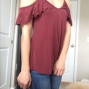 Francesca’s, off the shoulder tank, size small